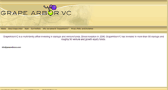 Desktop Screenshot of grapearborvc.com